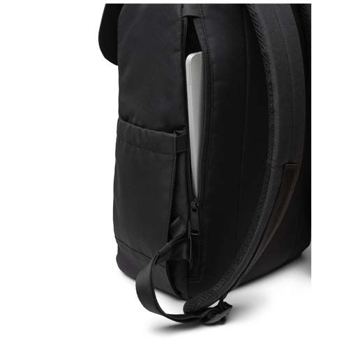 black Mochila reciclada para portátil y de 23 L