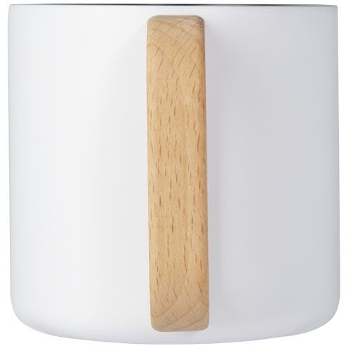 Taza de acero inoxidable reciclado con certificado RCS con aislamiento de cobre de 360 ml 