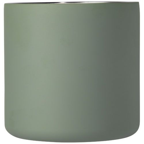 Taza de acero inoxidable reciclado con certificado RCS con aislamiento de cobre de 360 ml 