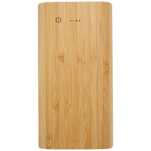 Batería externa de 20,000 mAh de bambú 