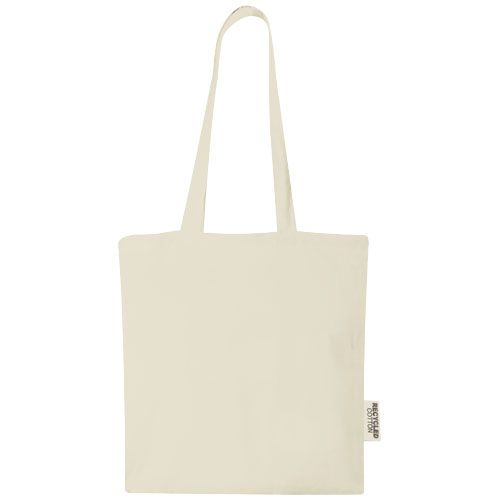 Bolsa Tote de algodón reciclado GRS de 140 g/m2 de 7 L 