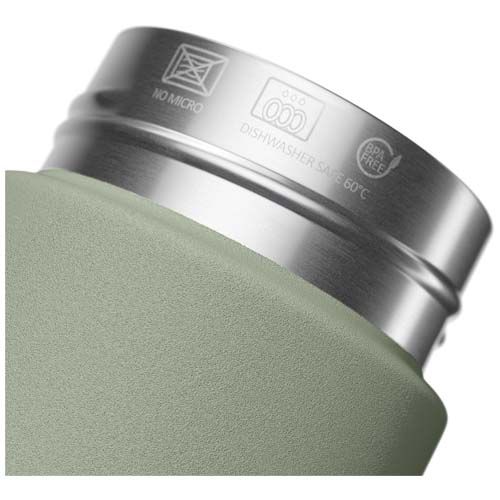 verde claro Botella de agua con aislamiento al vacío de 500 ml