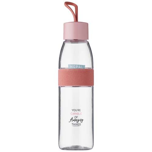 pink Botella de agua de 500 ml Mepal Ellipse