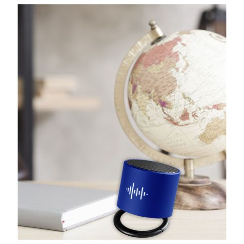 azul reflex/negro SCX.design S26 light-up anillo altavoz retroiluminado