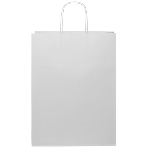 Bolsa de papel kraft 120 g/m2 con asas de papel retorcido, XXL