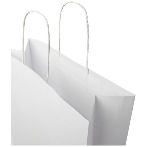 Bolsa de papel kraft 120 g/m2 con asas de papel retorcido, XXL