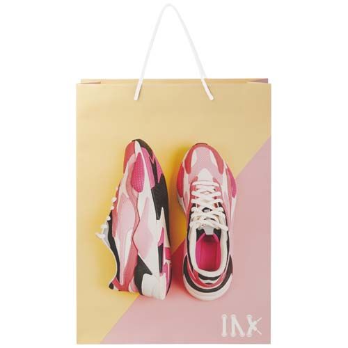Sac en papier 170 g/m2 integra fait à la main avec poignées en plastique, XL - 2