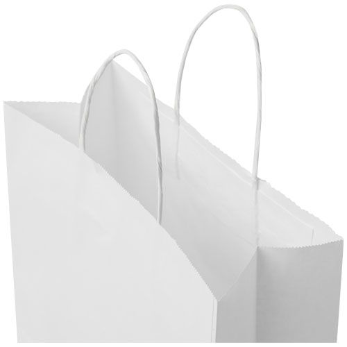 Bolsa de papel kraft 80 g/m2 con asas retorcidas, 25 x 11 x 32 cm
