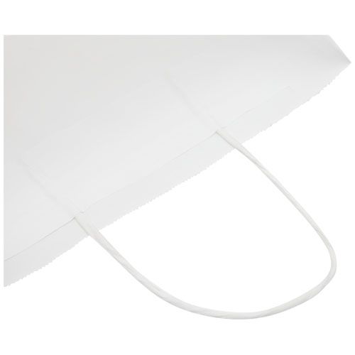 Bolsa de papel kraft 80 g/m2 con asas retorcidas, 25 x 11 x 32 cm