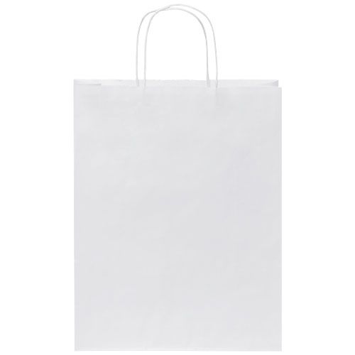 Bolsa de papel kraft 80 g/m2 con asas retorcidas, 25 x 11 x 32 cm