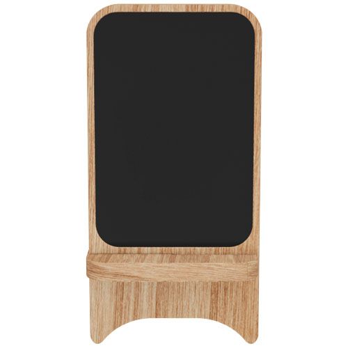 pardo claro Soporte de carga inalámbrico de 10 W