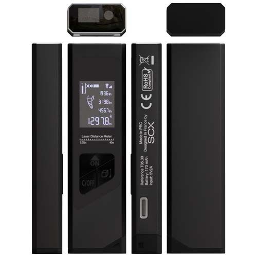 black Minitelémetro láser