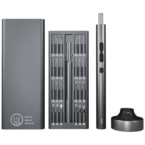 Set de destornilladores eléctricos multiusos 