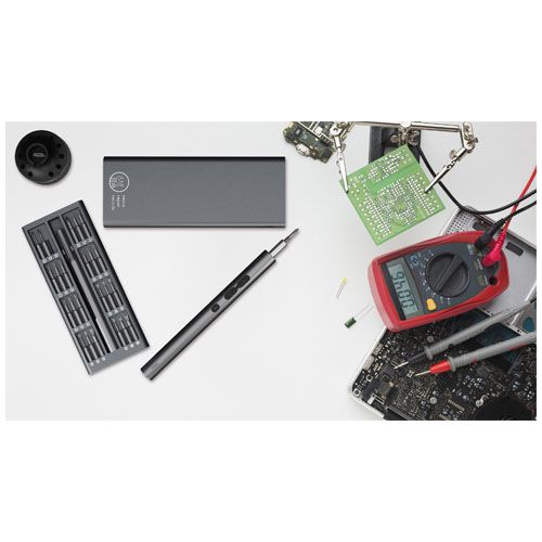 Set de destornilladores eléctricos multiusos 