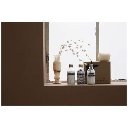 Coffret cadeau avec sel de bain WELLmark Just Relax avec 3 pièces de 200 ml - 8