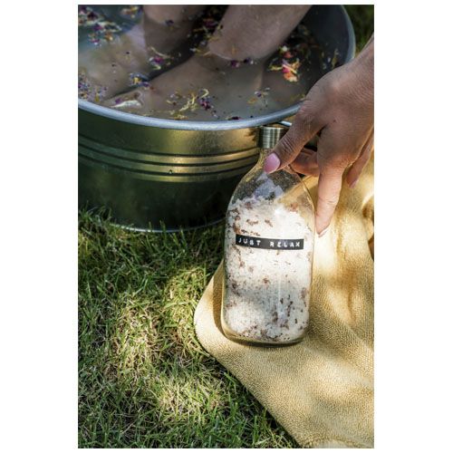 Sal de baño de 500 ml con fragancia de rosas 