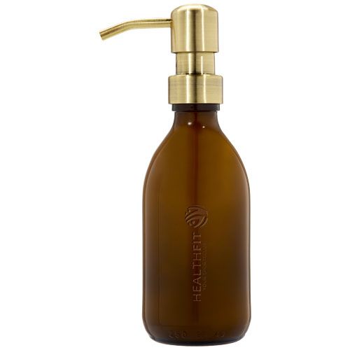 ambre chiné Dispensador de loción para manos de 250 ml