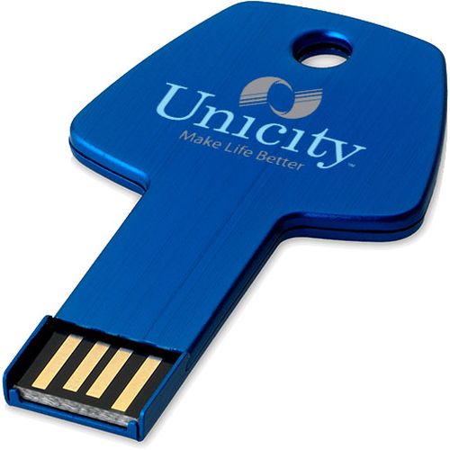 azul marino Memoria USB llave