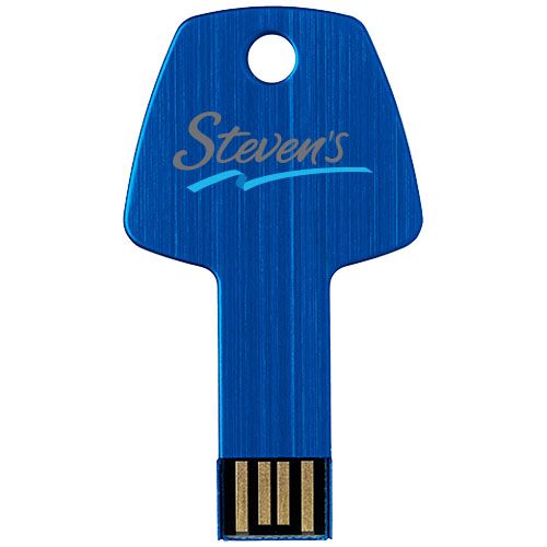 azul claro Memoria USB llave