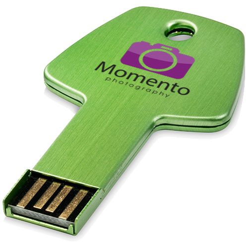 green Memoria USB llave