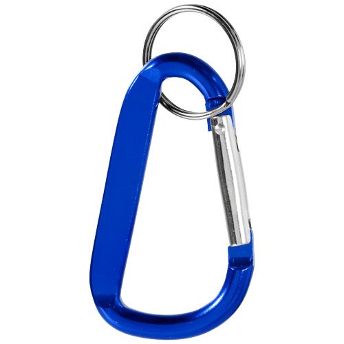 azulón Llavero con mosquetón de aluminio reciclado RCS