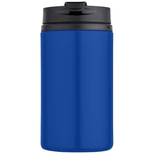 azulón Vaso con aislamiento de acero inoxidable reciclado de 250 ml con certificación RCS
