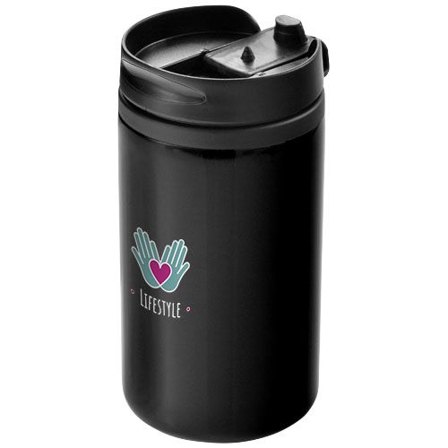Vaso con aislamiento de acero inoxidable reciclado de 250 ml con certificación RCS 