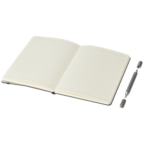 gray Set de bolígrafo y libreta