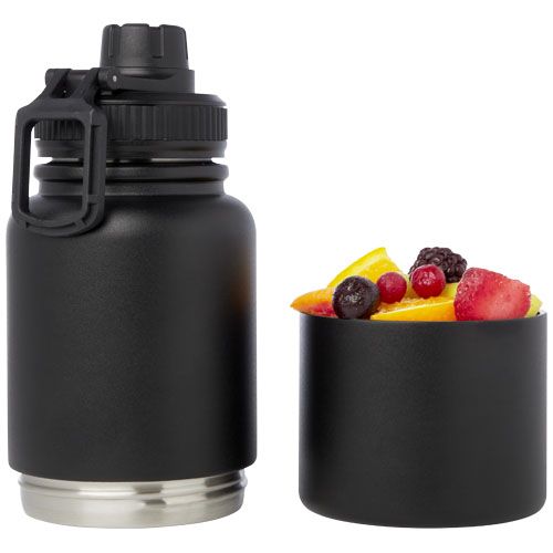 Bidón deportivocon aislamiento de acero inoxidable  de 840 ml con certificación RCS 