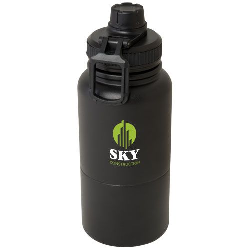 Bidón deportivocon aislamiento de acero inoxidable  de 840 ml con certificación RCS 