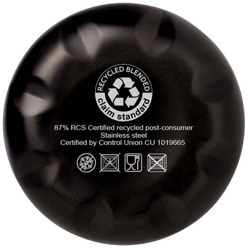 titanio Bidón con aislamiento de acero inoxidable reciclado de 500 ml con certificación RCS