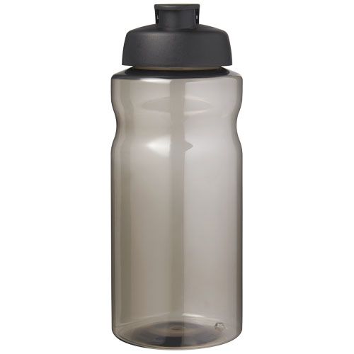 carbón/negro Bidón deportivo con tapa Flip de 1 litro