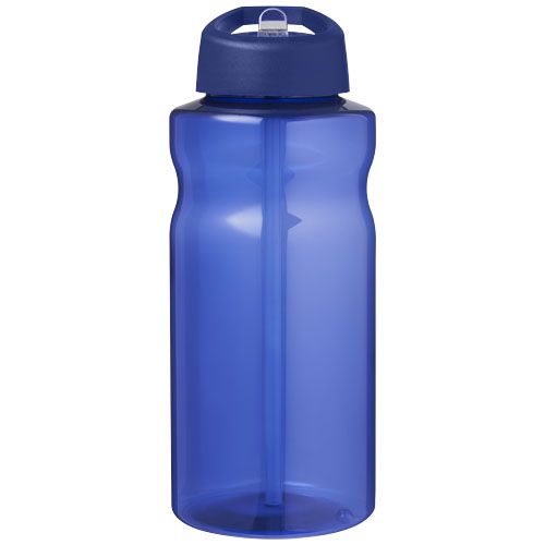 blue Bidón deportivo con tapa con boquilla de 1 litro