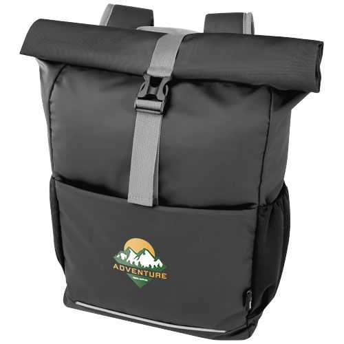 Sacoche de vélo Aqua de 20 L avec dessus enroulable 15" recyclée certifiée GRS résistante à l'eau - 2