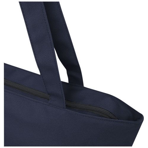 Bolsa Tote con cremallera de material reciclado GRS de 20 l 