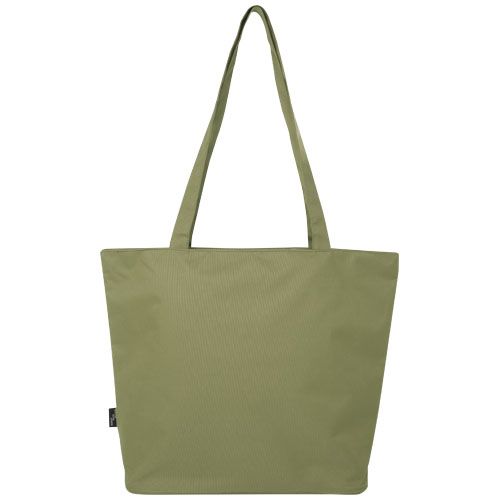 Bolsa Tote con cremallera de material reciclado GRS de 20 l 