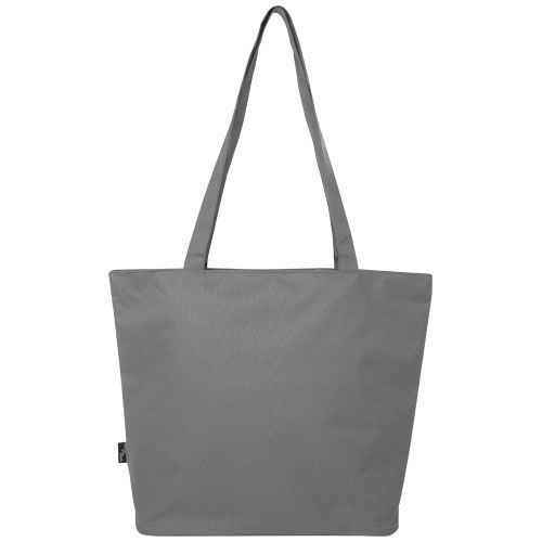 Bolsa Tote con cremallera de material reciclado GRS de 20 l 