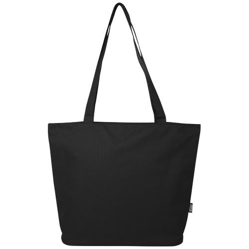Bolsa Tote con cremallera de material reciclado GRS de 20 l 
