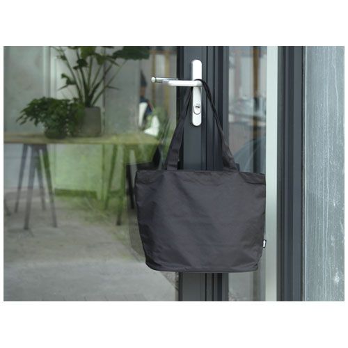 Bolsa Tote con cremallera de material reciclado GRS de 20 l 