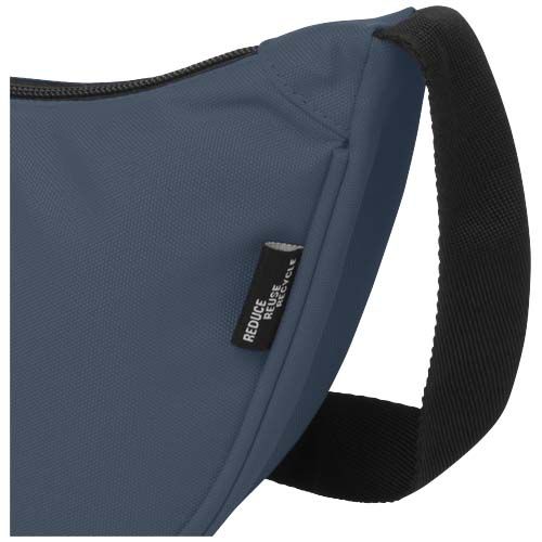 azul oscuro Riñonera de material reciclado de 1,5 l