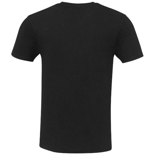 black Camiseta unisex de manga corta con material reciclado Aware™ de 160 g/m²