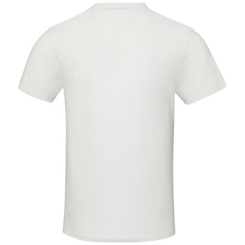 white Camiseta unisex de manga corta con material reciclado Aware™ de 160 g/m² Avalite
