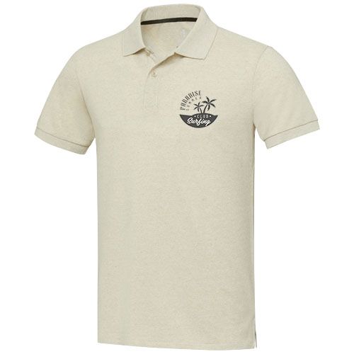 Polo de manga corta unisex con material reciclado Aware™ 