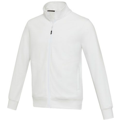 SUDADERA UNISEX CON CREMALLERA COMPLETA DE MATERIAL RECICLADO AWARE™ DE 320 G/M² GALENA