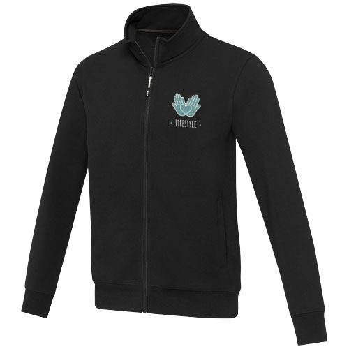 Sudadera unisex con cremallera completa de material reciclado  Aware™ 