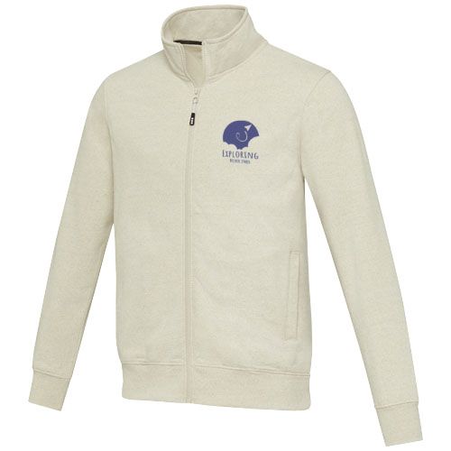 Sudadera unisex con cremallera completa de material reciclado  Aware™ 