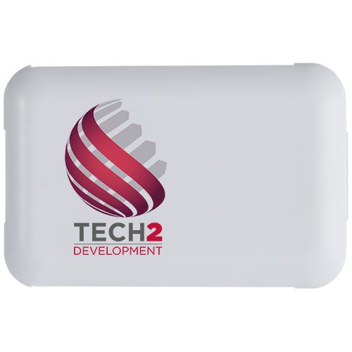 Cable de carga modular de plástico reciclado con soporte para teléfono 