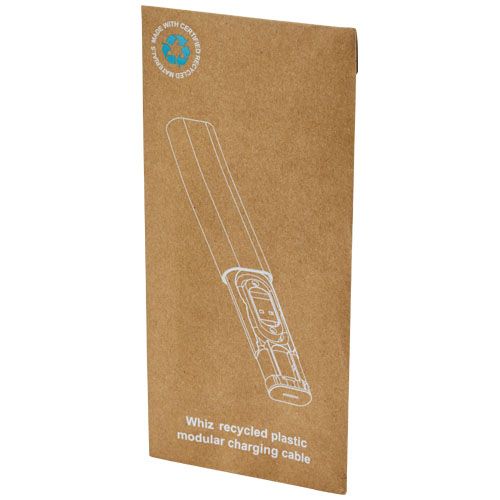 white Cable de carga modular de plástico reciclado