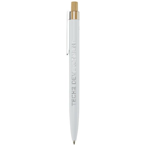 Stylo bille en aluminium recyclé Nooshin (encre noire) - 2