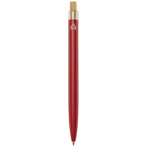 red Bolígrafo de aluminio reciclado
